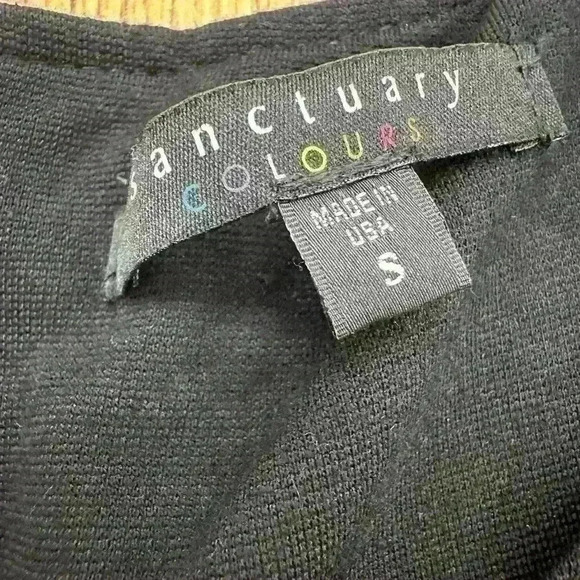 Sanctuary Colours Blsck Knit Dress Size Small - Picture 4 of 4
